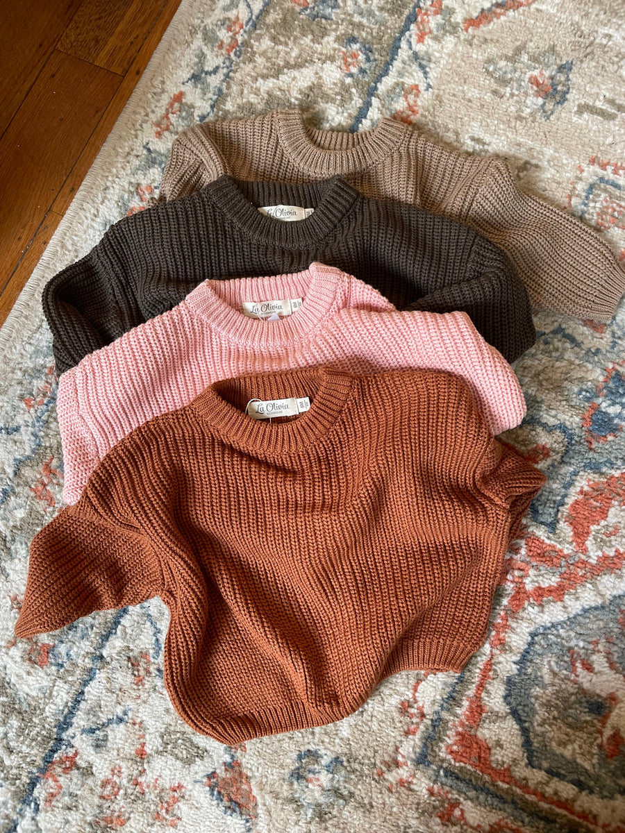 Baby liv sale sweater