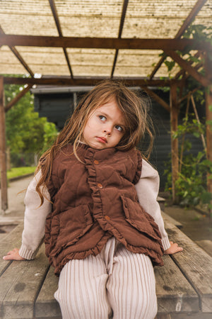 Piper Ruffle Vest 