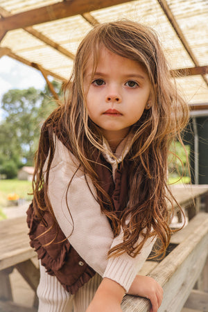 Piper Ruffle Vest 