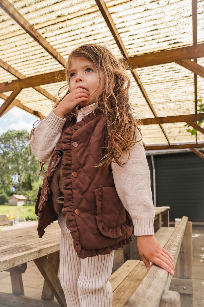 Piper Ruffle Vest 