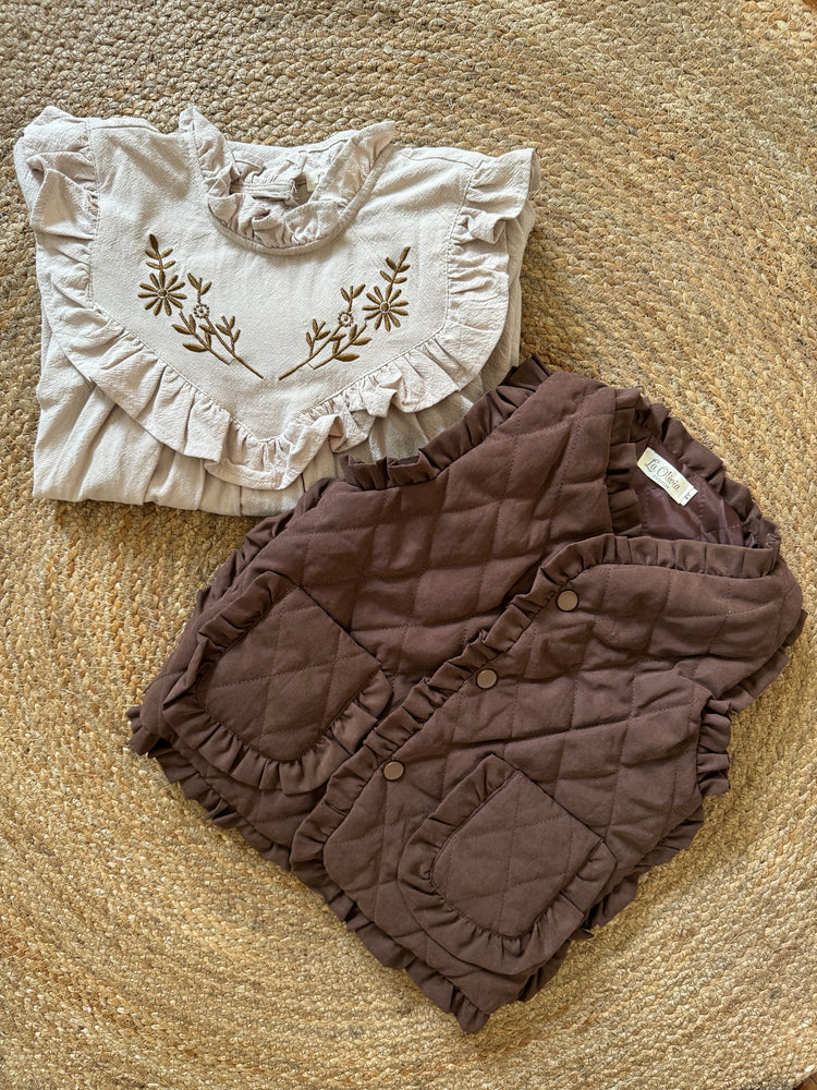 Piper Ruffle Vest 