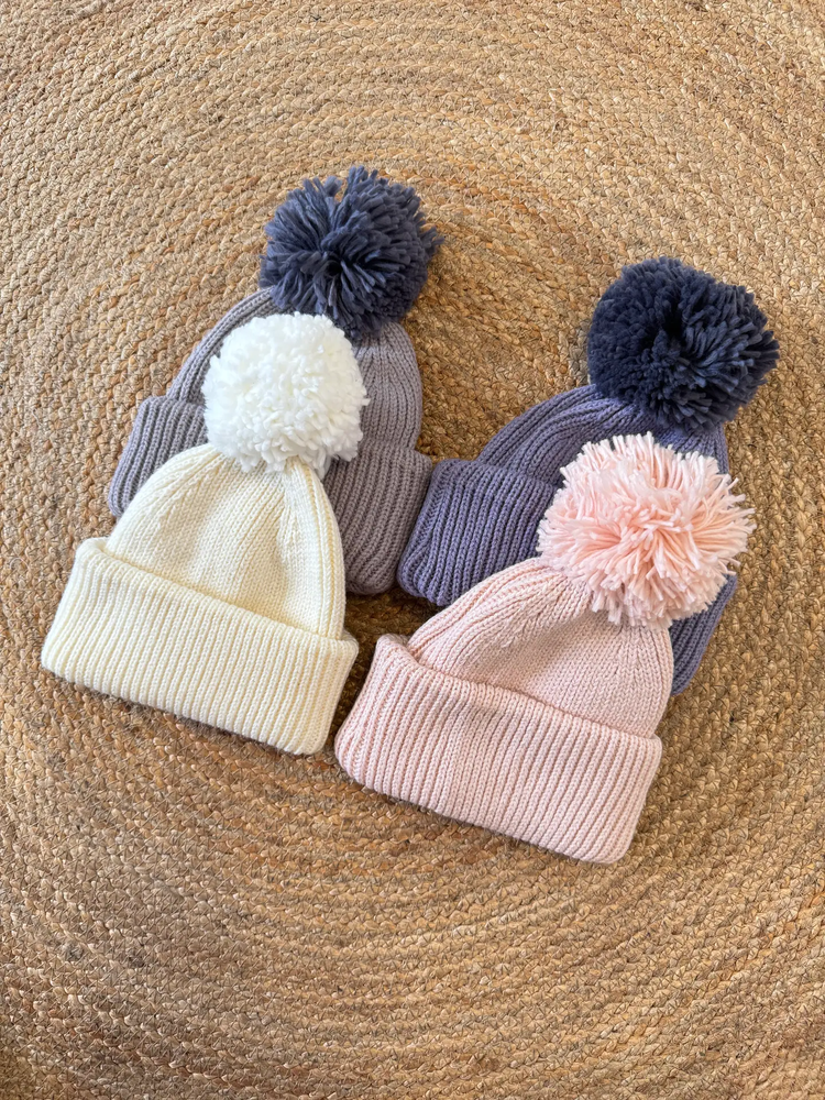 Freya Beanie Pom Kids (Unisex)